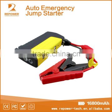 Multi-Function Car Emergency Kit Mini Portable Power Bank 12V Auto Battery Jump Starter With Air Compressor