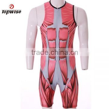 Dongguan factory price full 3d sublimation printing triathlon clothing