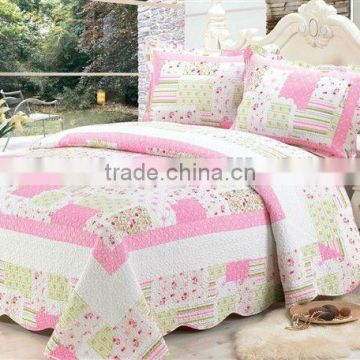 3pcs Cotton Quilt Bedspread Coverlet KING Bedding Set Bed in a Bag                        
                                                Quality Choice