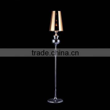 iron material fabric shade antique floor lighting for home /hotel use