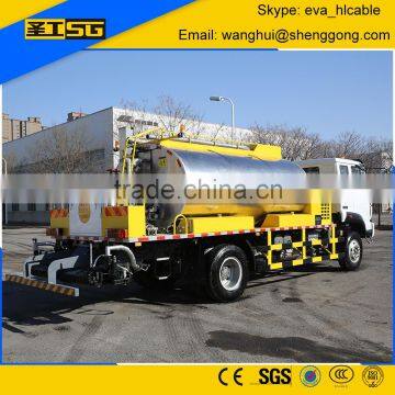 8000 Liter 13000 Liter Cutback Asphalt, Computerized Cutback Asphalt Distributor