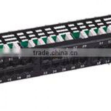 24 ports Cat6 2x12 fiber optic patch panel