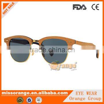 Hot 2016 Brand OEM Fashion Brand wooden Sunglasses high quality glasses