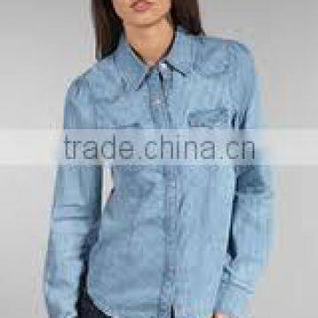 Denim shirts