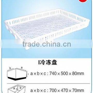 plastic crate for freezing