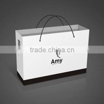 2016 NEW Design paper shopping bag with logo printed