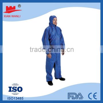 55g Non-woven Safety Coverall,protective safety waterproof disposable polypropylene coverall with CE FDA                        
                                                Quality Choice