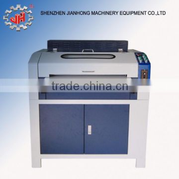 JH-950 multipe size printed paper sticker label photo standing UV coating machine MDF UV varnish machine