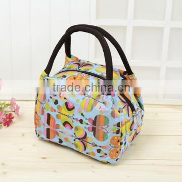 Wholesale customed lunch cooler bag with durable hard liner