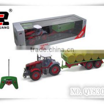 1:28 4 Channel radio control plastic farm toy tractors