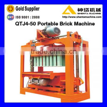 QTJ4-50 small brick machine, concrete block machine maker