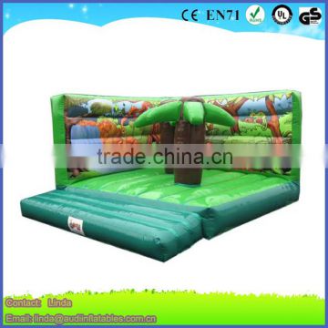 Jungle Theme Inflatable Playbed