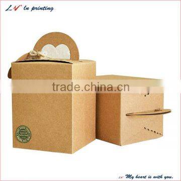 high quality 12cm cake boxes with handle