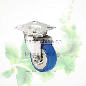 Blue PVC Cheap Caster 50mm Adjustable Hardware Casters Wheel