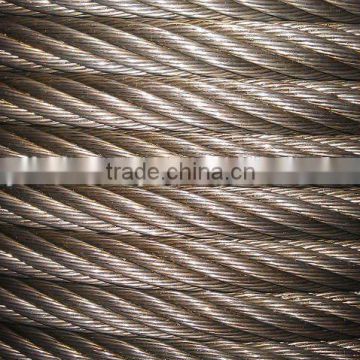 18*7+FC 6mm NON-ROTATION GALVANIZED STEEL WIRE ROPE
