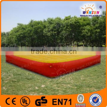 WINSUN PVC giant inflatable sports games inflatable bouncing mat