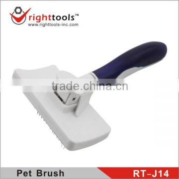 RIGHTTOOLS RT-G14 pet brush with silica gel