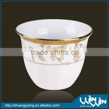 2013 NEW DESIGNS! 80CC ceramics porcelain cawa cup wwc13027