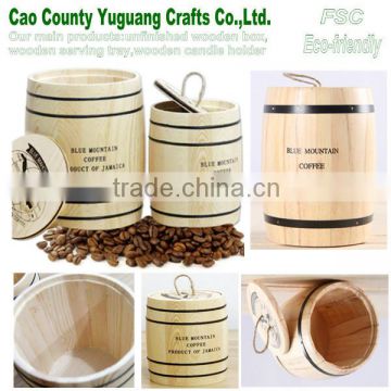 paulownia wooden barrel,customized wood coffee bean barrel,wholesale wood barrel