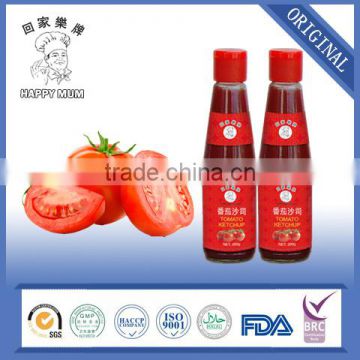Natural Delicious Popular Fresh Tomato Ketchup Asia Sauce Factory
