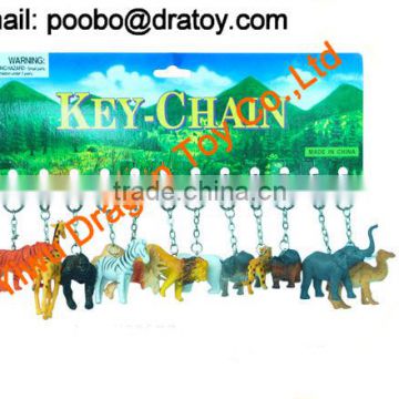 Eco-friendly soft PVC key rings made in china
