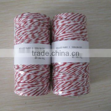 Twisted cotton twine