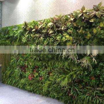 Anti uv hotsale home decor fake green wall for indoor and outdoor decor