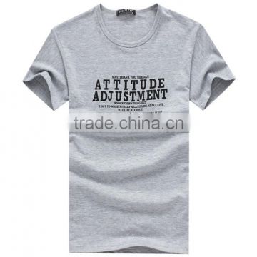2015 fashion high quality plain t-shirt,Custom Printed T-shirt