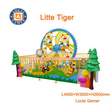 Zhongshan amusement equipment park rides for kids mini rides Ferry Wheel 5 seat Litte Tiger for sale