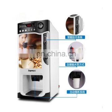 Fully automatic grinding coffee vending machine / coin operated coffee machine