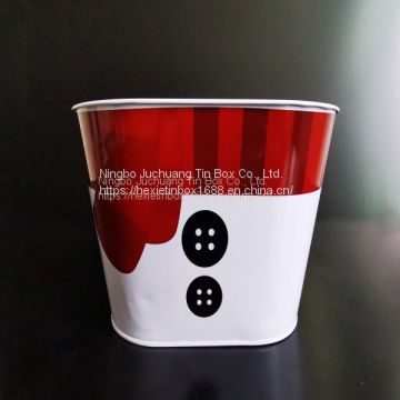 Certificate Sgs Mini Tin Pails With Customized Shape