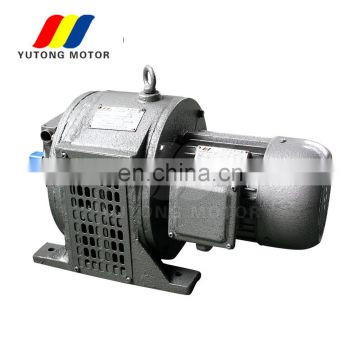High efficiency YCT200-4B 7.5kw 10hp 1250-125 speed range ac speed regulation motor