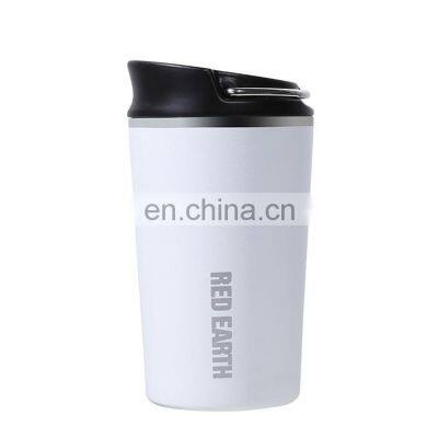 Eco-friendly 380ml insulated drinking coffee tumbler with custom logo