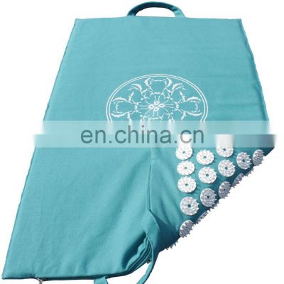 High Quality ABS plastic button fused on cotton fabric acupressure health mat At Wholesale Price