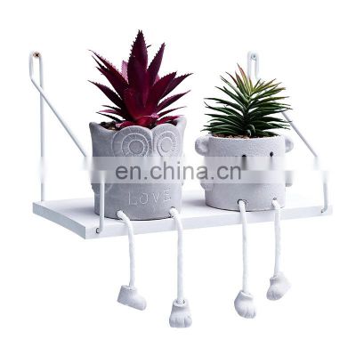 Nordic ins wind simulation of green plant stilts potted decoration clapboard decoration