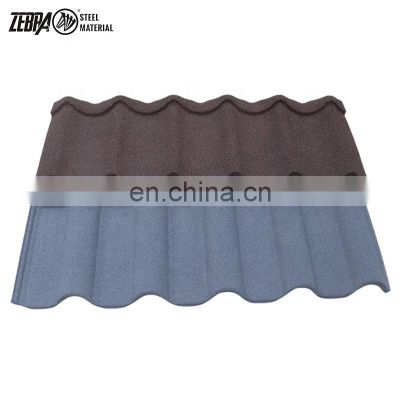 Hot sale colorful stone coated metal roof tile building material metal roof tiles Nigeria market