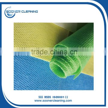 Soonerclean high quality spunlace nonwoven floor cloth