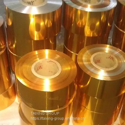 8011  golden aluminium foil for chocolate coins
