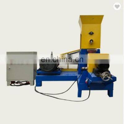 double screw floating fish pellet extruder making machine