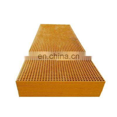 1.22m*3.66m frp panel Molded fiberglass grating floor