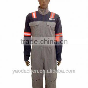 Customized ire resistant coverall with reflective tape