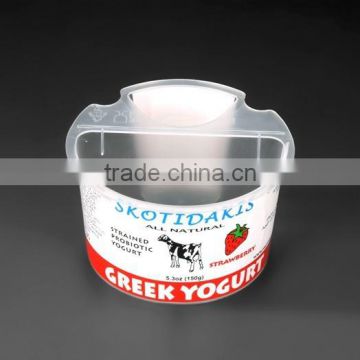 Unique 220ml Plastic Yogurt Cup with Sauce