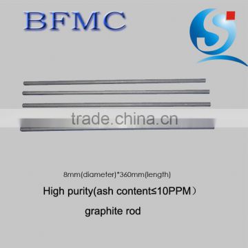 8*360mm High purity Graphite Spectral analysis rods
