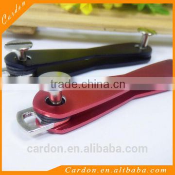 popular fancy aluminum china supplier manufacturer Key pocket organizer Key Holder,knife design key holder,mini key organizer