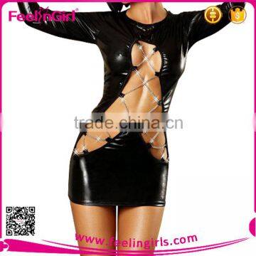 High quality exotic leather women lingerie for sale                        
                                                Quality Choice