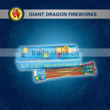 Chinese Whistling Crackling Moon Traveller Rocket Fireworks