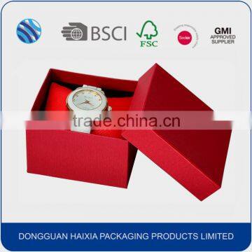 China manufacturer custom logo watch display box