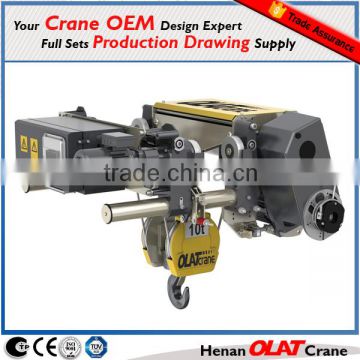 3D Design Drawing Customizable CE Certificated Electric Wireless Remote Rope Hoist