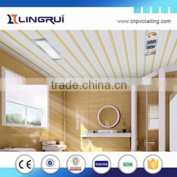 easy cleaning interior wall paneling bathroom and kitchen tile ceiling design                        
                                                Quality Choice