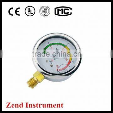 2014 hot sale compound gauges pressure gauge